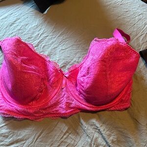 Freya Hot Pink Lace Bra